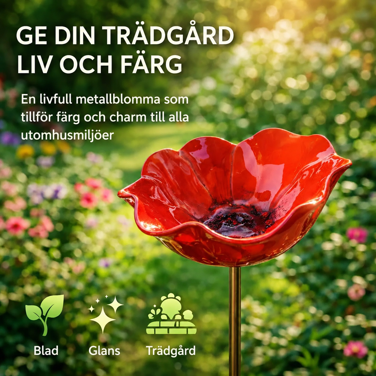 PetalPerch™ – En färgstark detalj för trädgården
