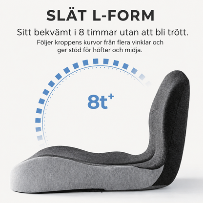 SitWell™ - Säg adjö till ömma höfter och obehag – sitt bekvämt hela dagen.