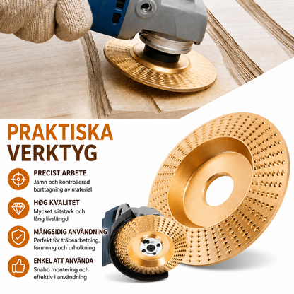WoodMaster™ - Gör din vinkelslip till ett precisionsverktyg