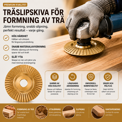WoodMaster™ - Gör din vinkelslip till ett precisionsverktyg