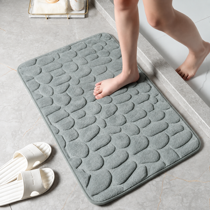 PurePebble™ - Antisklid Badmatta | Säkerhet och Komfort för Ditt Badrum