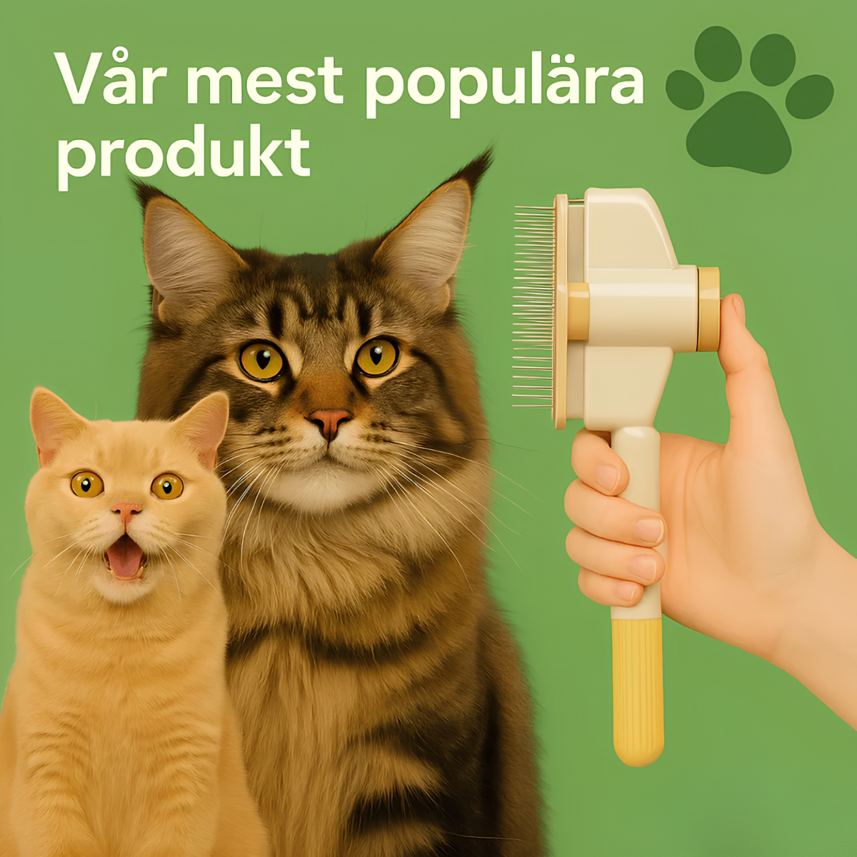 FurLess™ – Kattborsten som stoppar fällning och håller hemmet rent