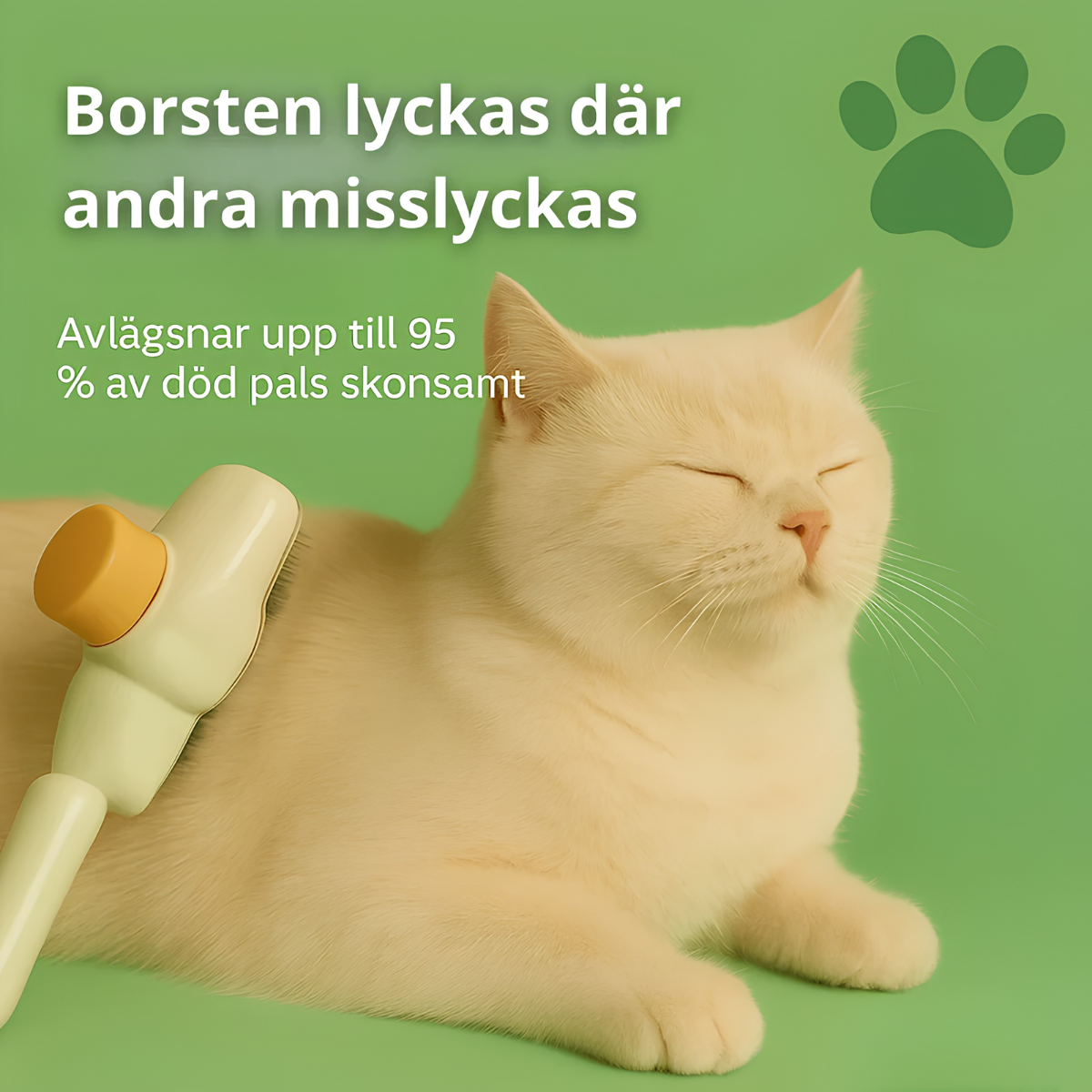 FurLess™ – Kattborsten som stoppar fällning och håller hemmet rent