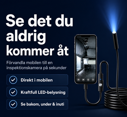 VisionProbe™ – Se det du aldrig kommer åt