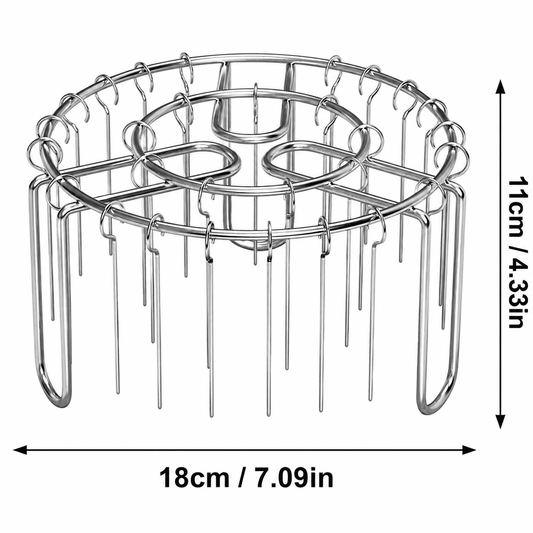 SkewerHub™ - Lätt och Jämn Bakning i Airfryern.