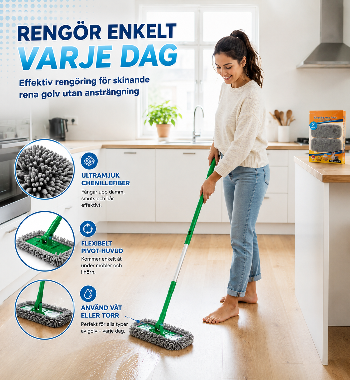 ScrubMate™ – Städa renare, smartare och mer hållbart.