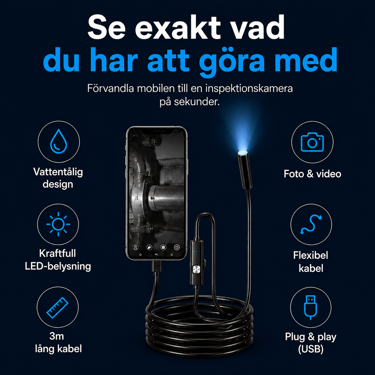 VisionProbe™ – Se det du aldrig kommer åt