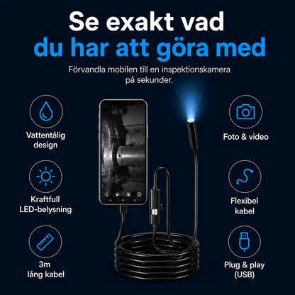 VisionProbe™ – Se det du aldrig kommer åt