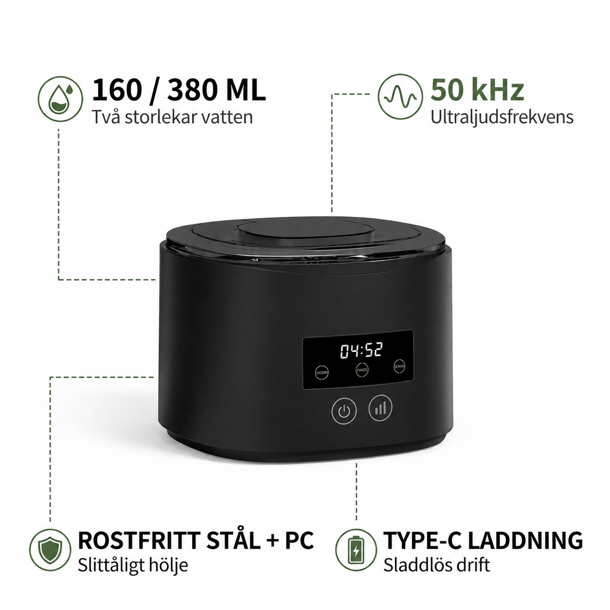 DentaPod™ – Ultraljudsrengöring för tandskena på 5 min